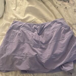 Lavender lululemon tennis skirt